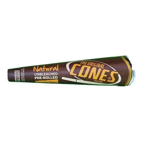 Original Cones - 1 1/4 Natural Size 6pk